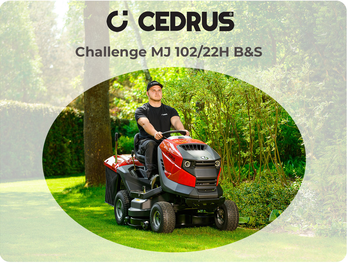 Traktorek ogrodowy Cedrus Challenge MJ 102/22H B&S